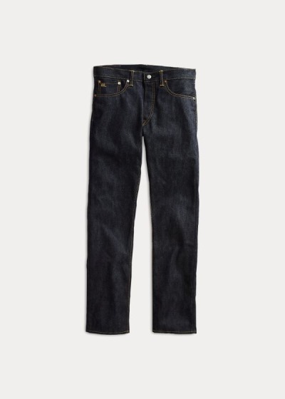 Men's Ralph Lauren Slim-Fit Rigid Jeans | 807496RDN